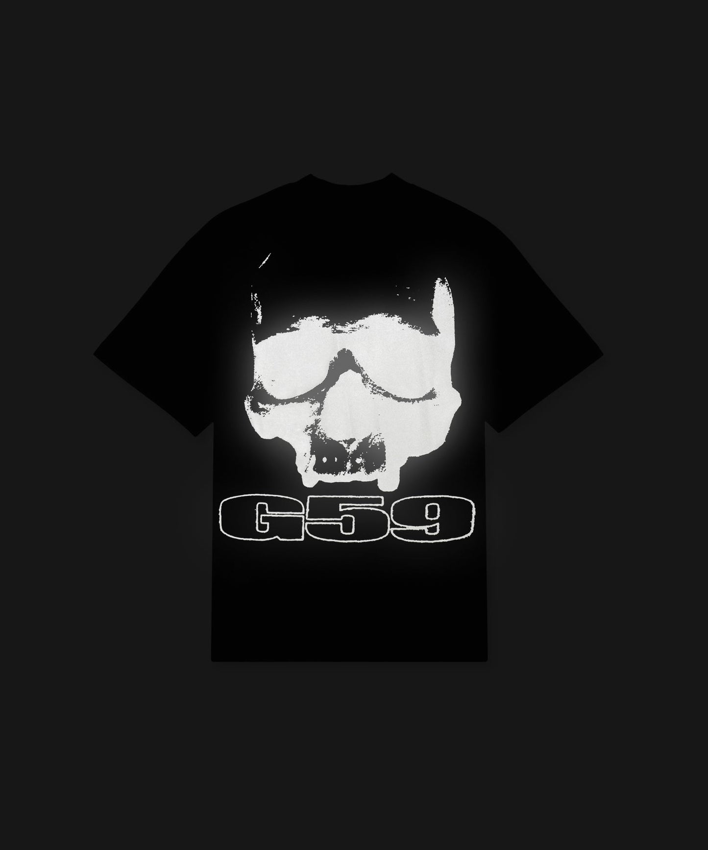 REFLECTIVE LOGO T-SHIRT (BLACK)