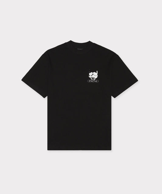 REFLECTIVE LOGO T-SHIRT (BLACK)