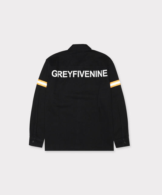 59HI-VIS WORK SHIRT (BLACK)