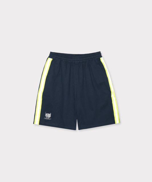 RELAXED COTTON TWILL WORK SHORT (NAVY)